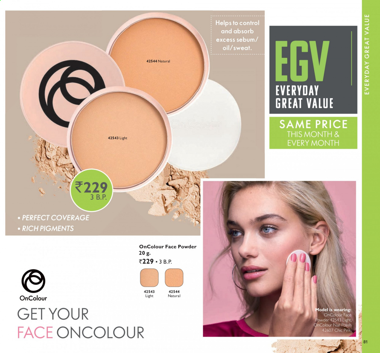Oriflame offer  - 01.03.2021 - 31.03.2021. Page 81.