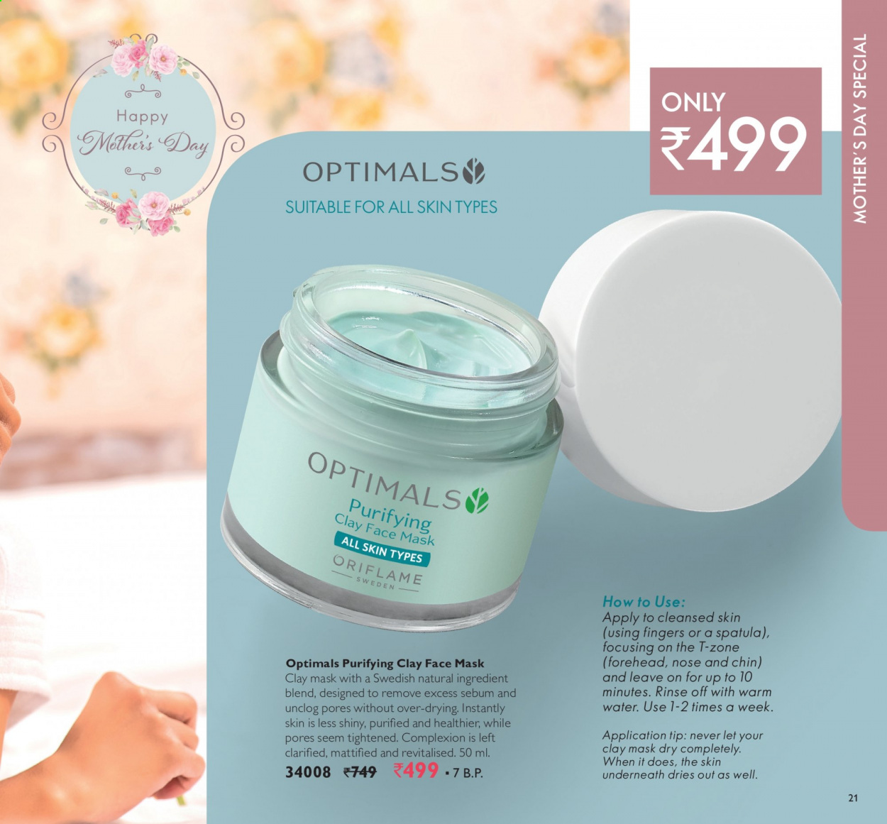 Oriflame offer  - 01.05.2021 - 31.05.2021. Page 21.