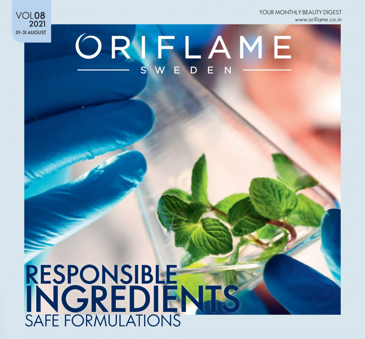 Oriflame offer  - 01.08.2021 - 31.08.2021. Page 1.