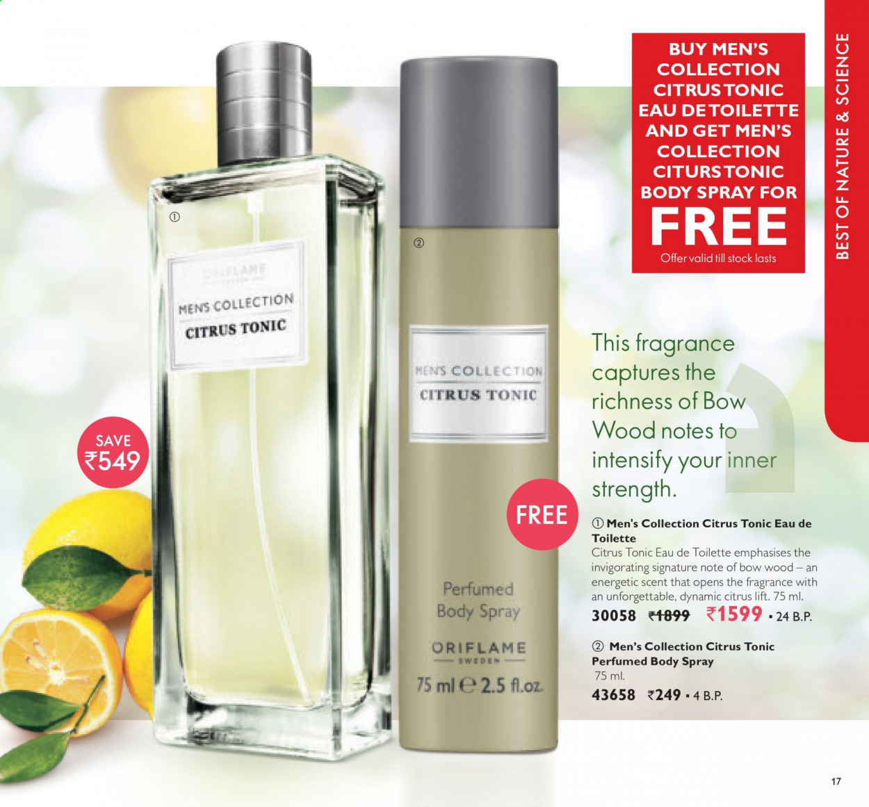 Oriflame offer  - 01.08.2021 - 31.08.2021. Page 17.