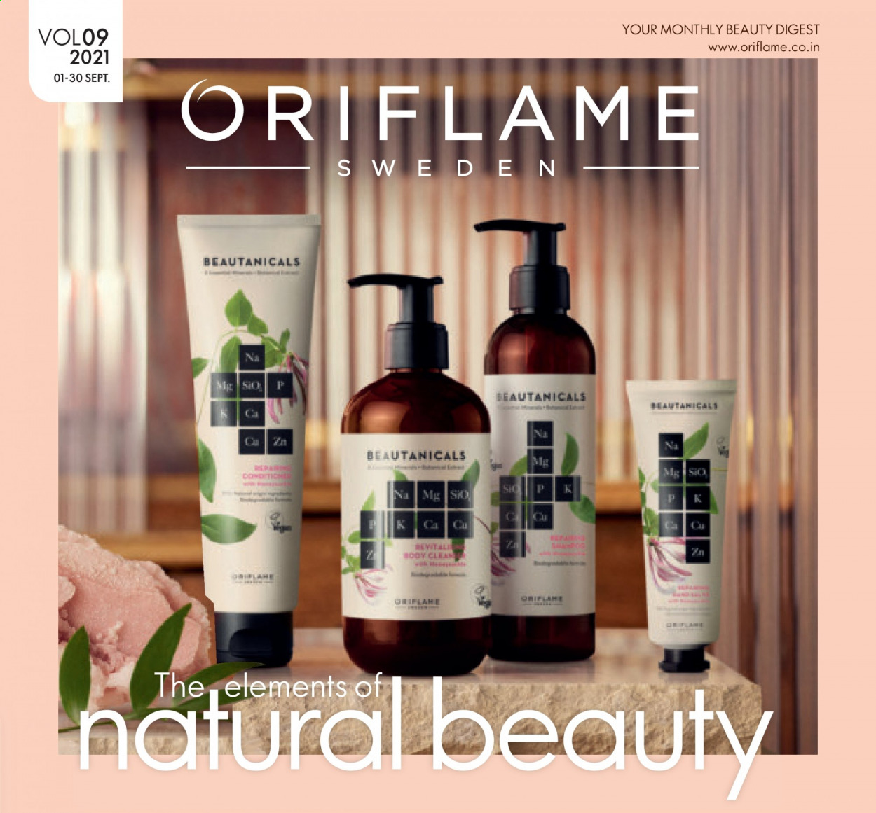 Oriflame offer  - 01.09.2021 - 30.09.2021. Page 1.