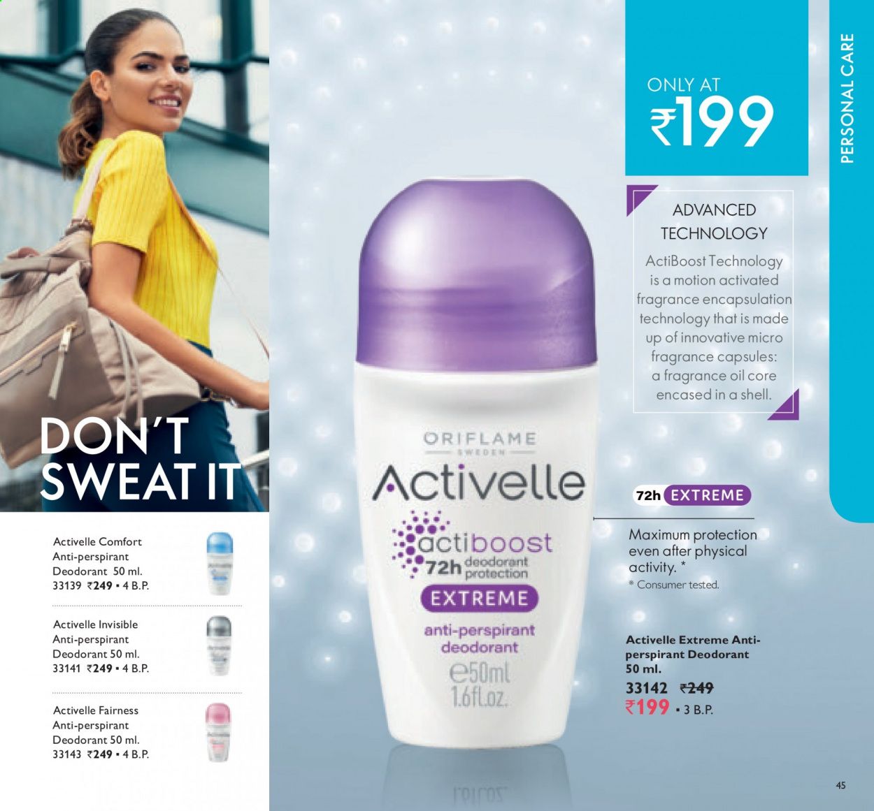Oriflame offer  - 01.09.2021 - 30.09.2021. Page 45.