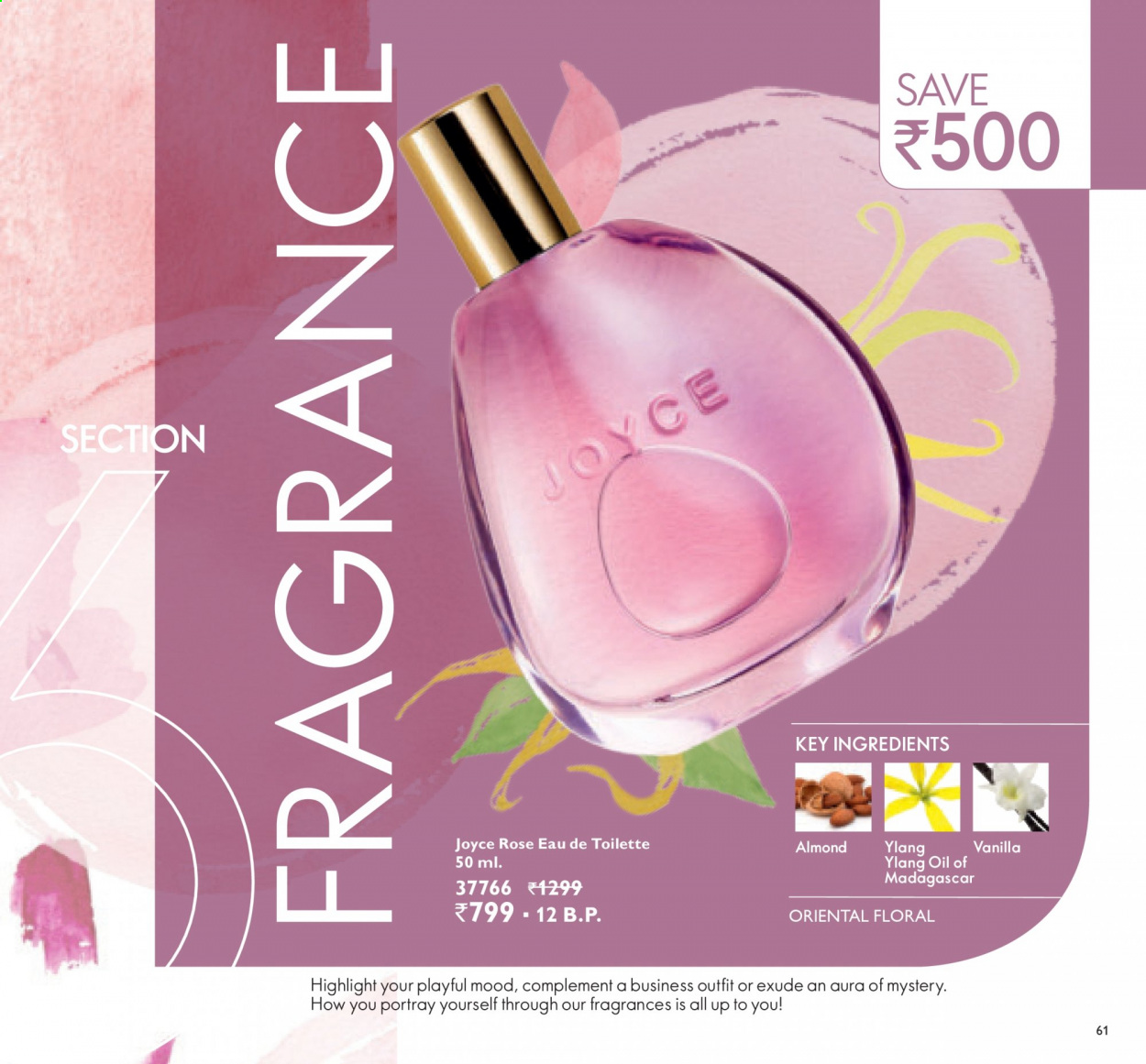 Oriflame offer  - 01.09.2021 - 30.09.2021. Page 61.