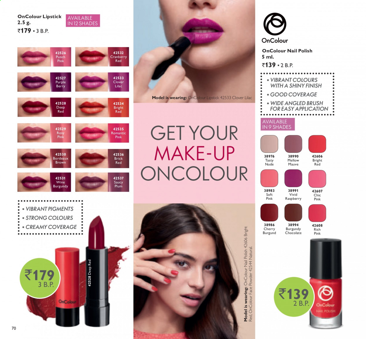 Oriflame offer  - 01.09.2021 - 30.09.2021. Page 70.