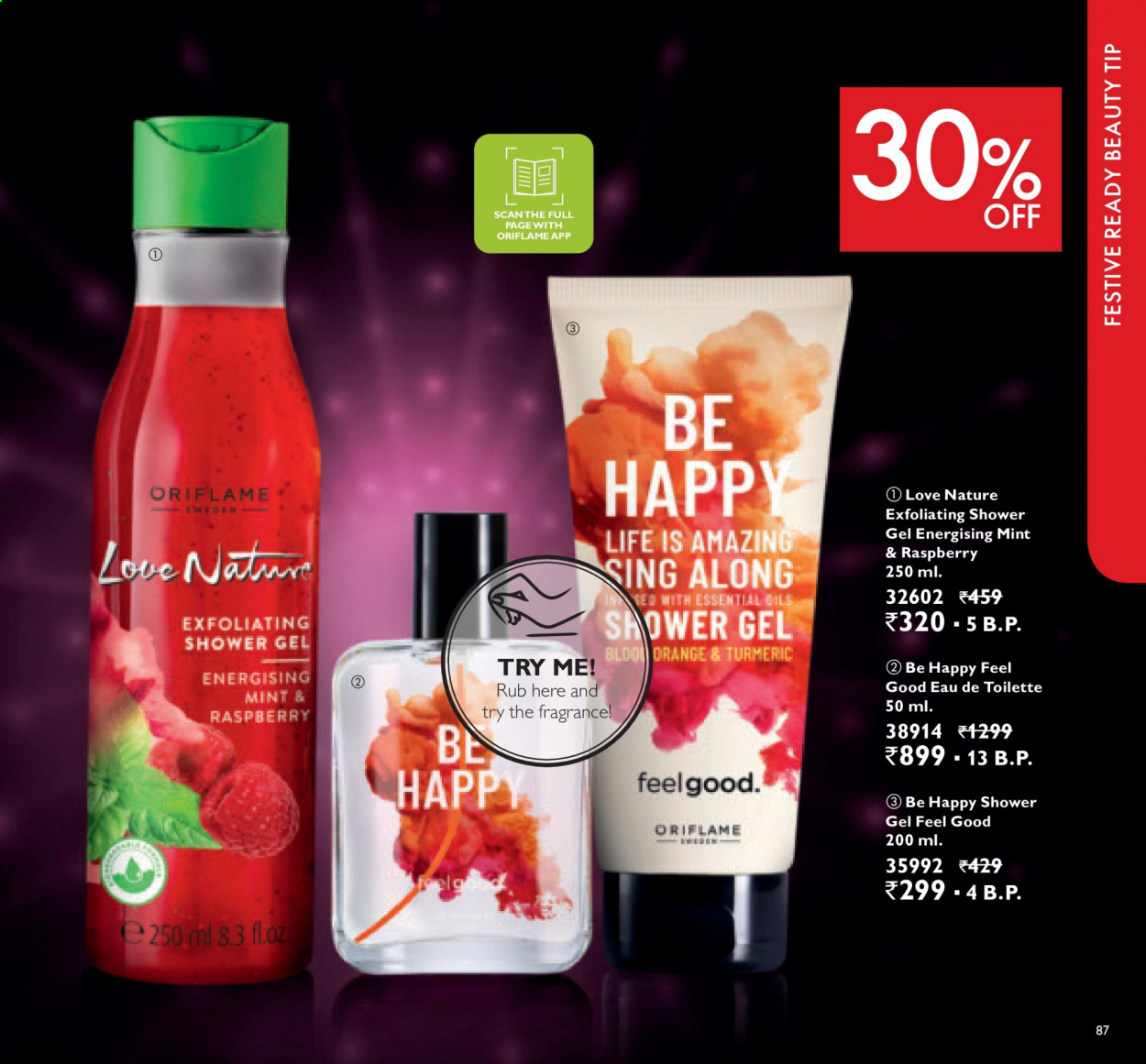 Oriflame offer  - 01.09.2021 - 30.09.2021. Page 87.