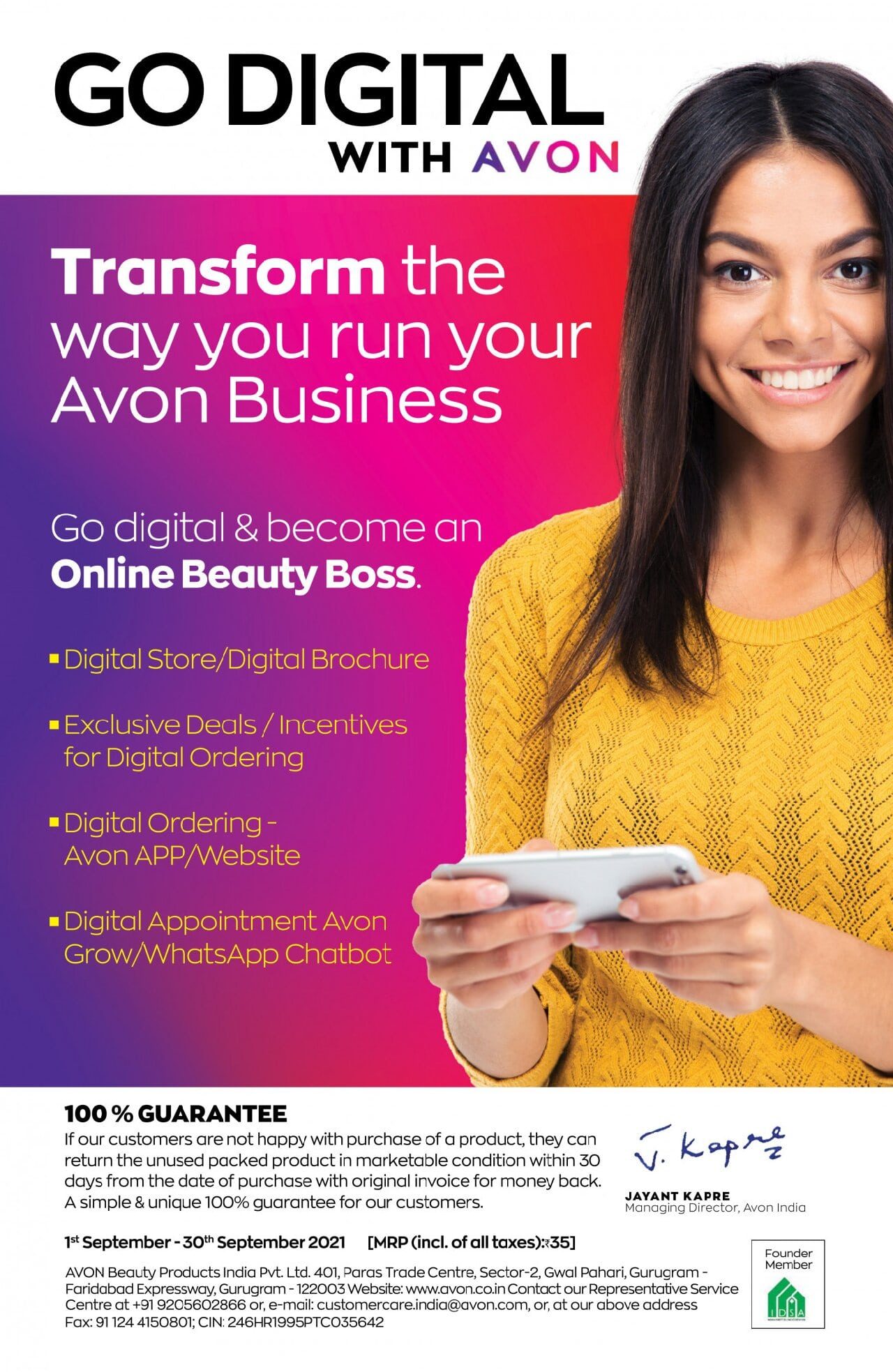 Avon offer  - 01.09.2021 - 30.09.2021. Page 2.
