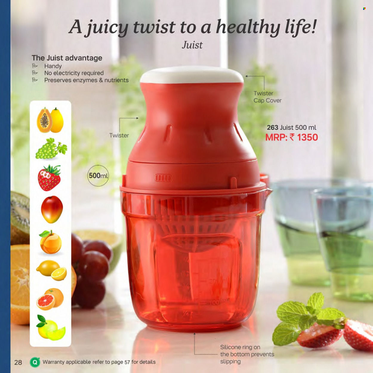 Tupperware offer . Page 28.
