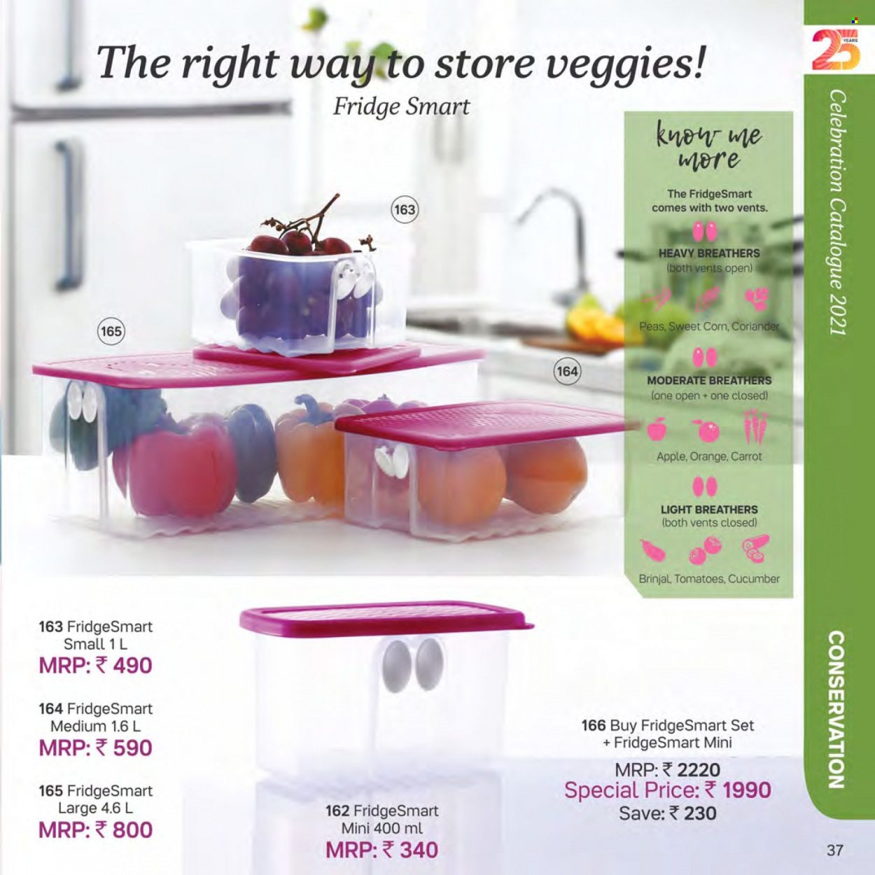 Tupperware offer . Page 37.