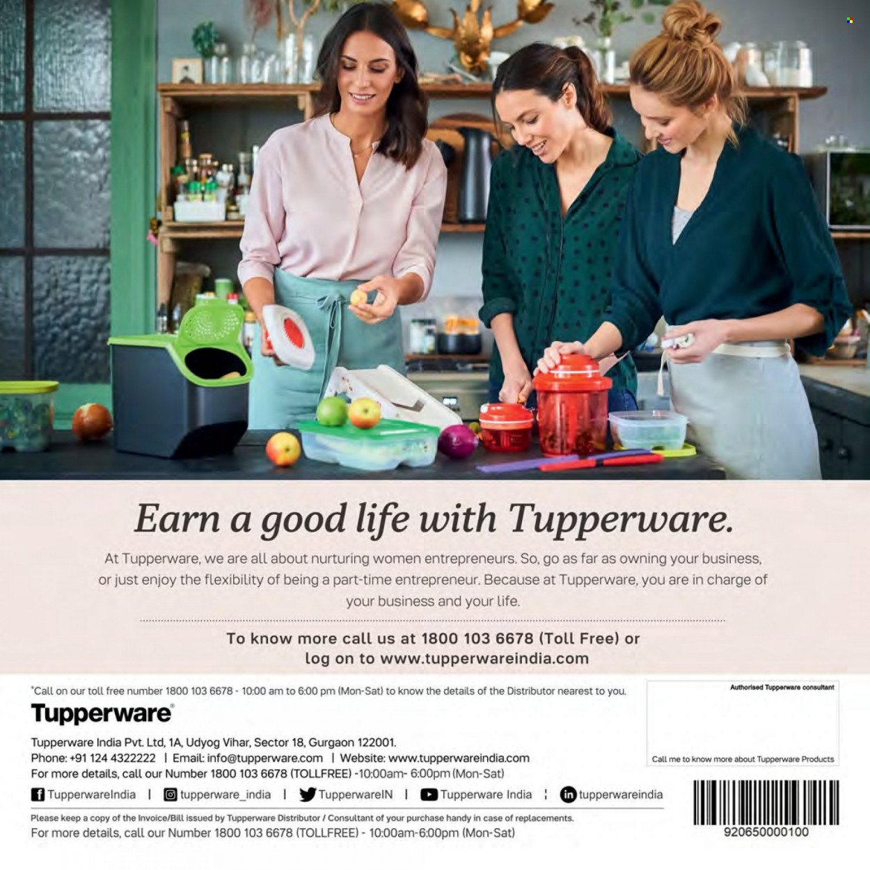 Tupperware offer . Page 60.