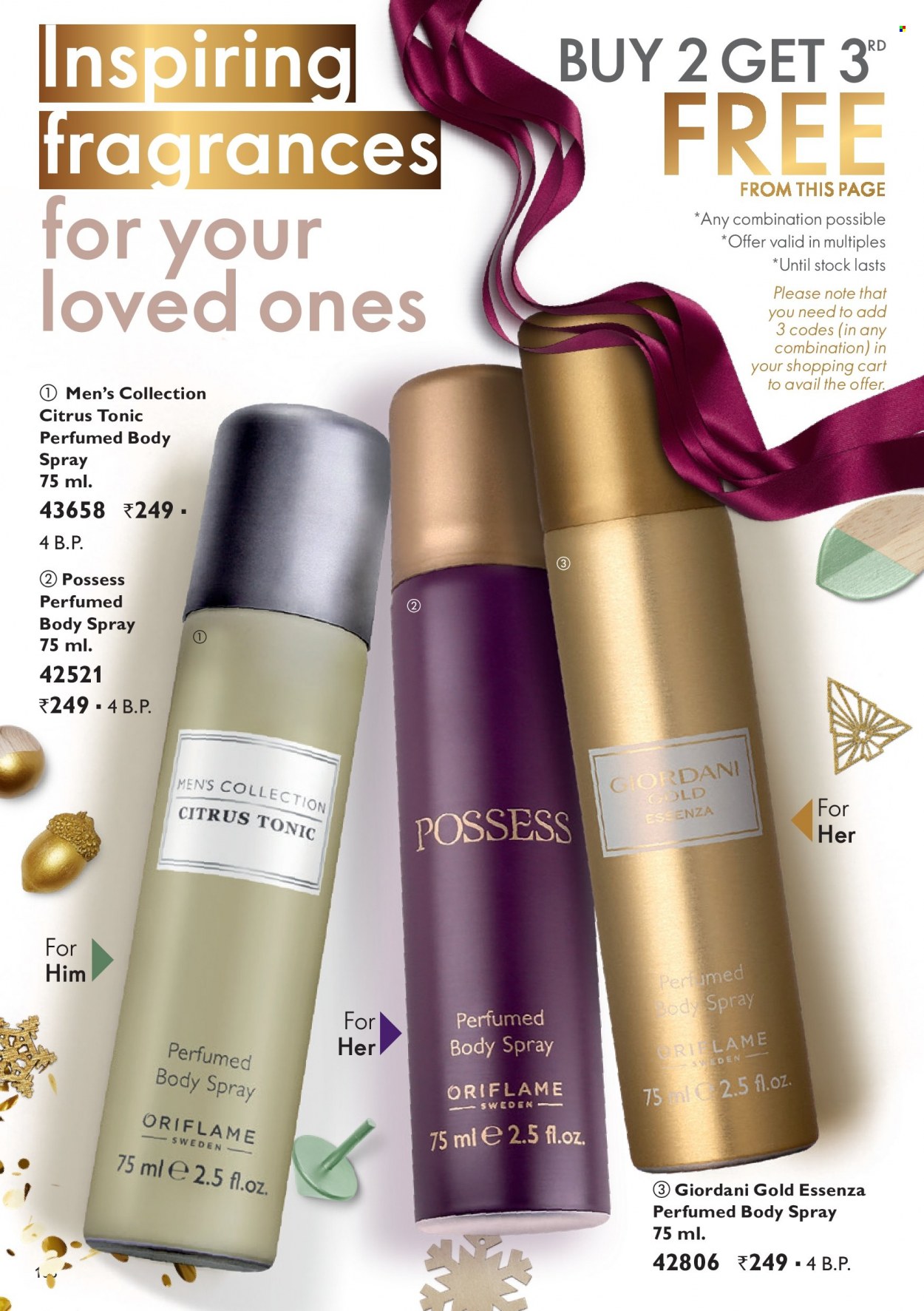 Oriflame offer  - 01.12.2021 - 31.12.2021. Page 109.