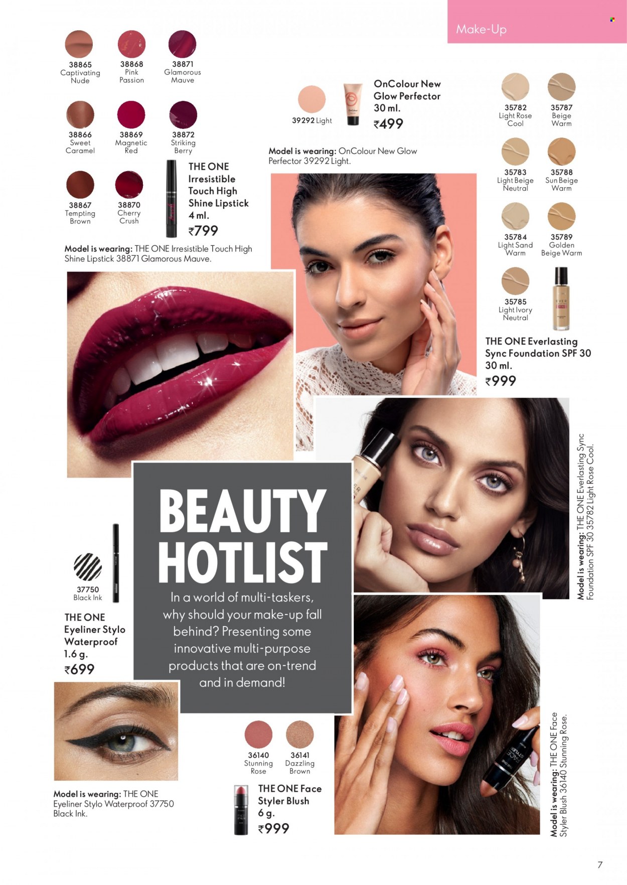 Oriflame offer . Page 7.