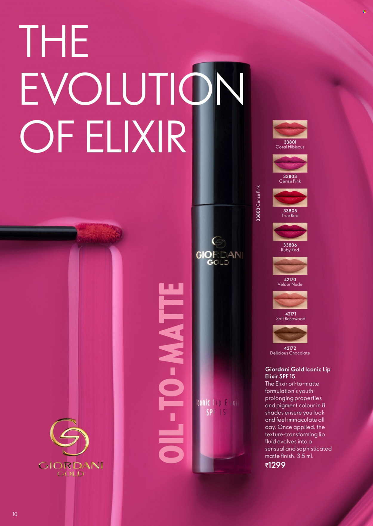 Oriflame offer . Page 10.