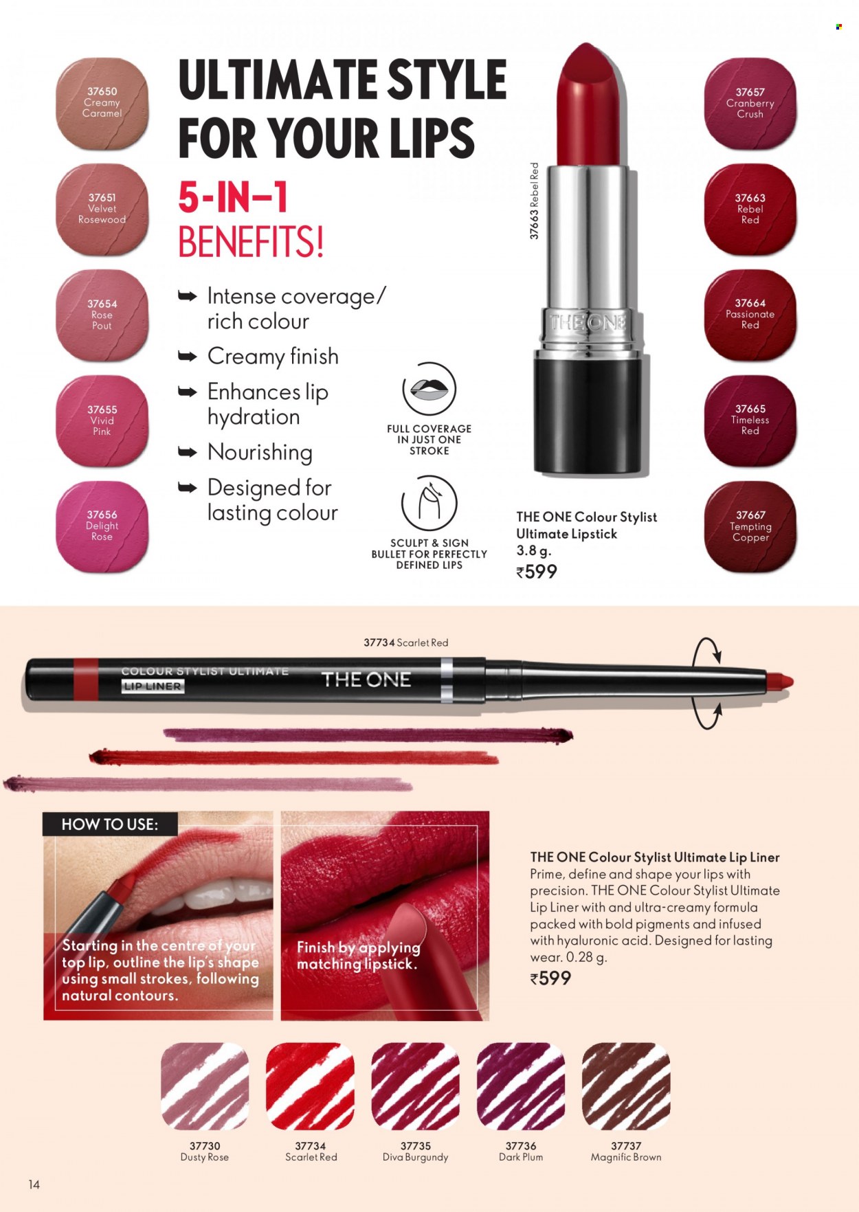 Oriflame offer . Page 14.