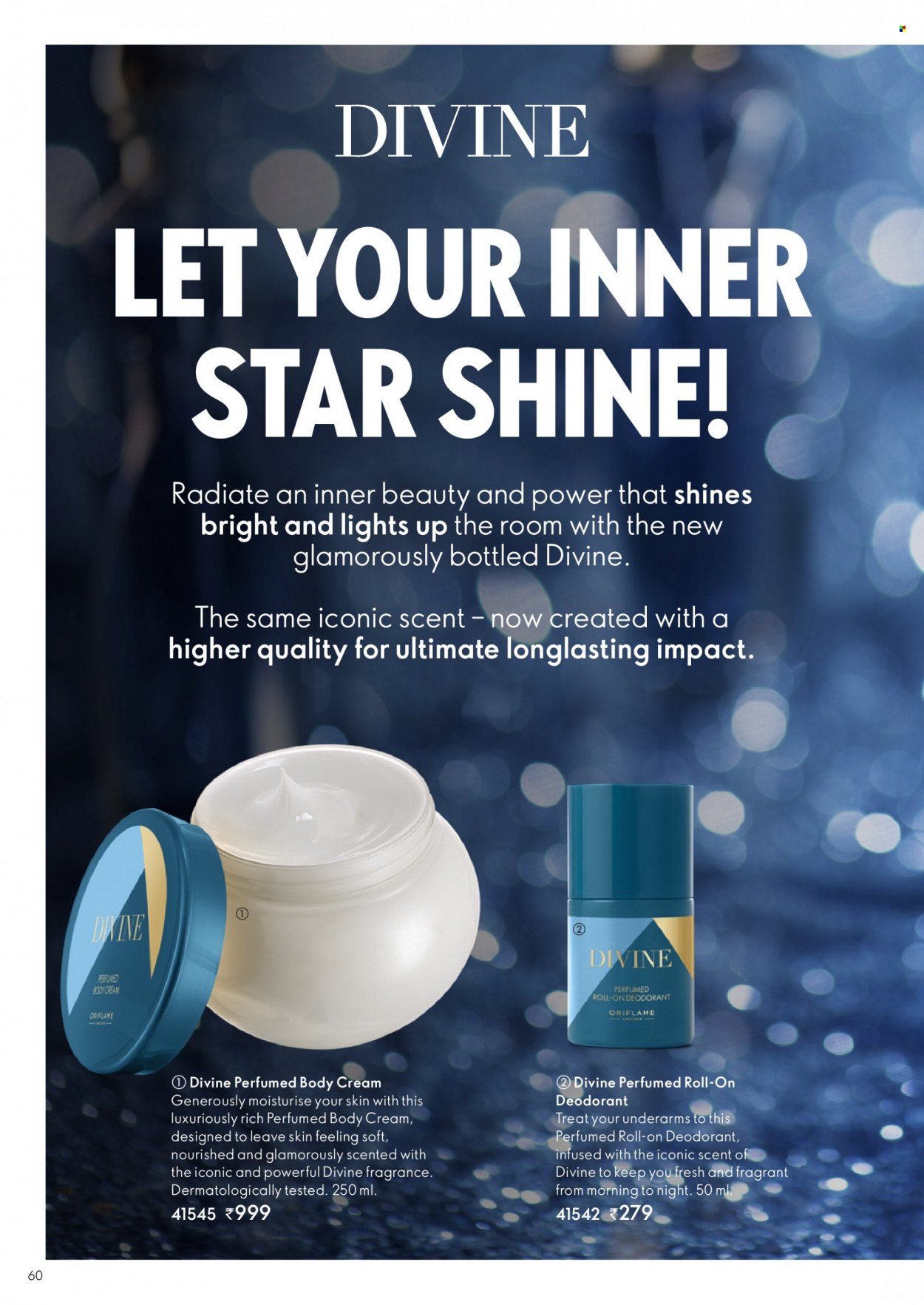 Oriflame offer . Page 60.