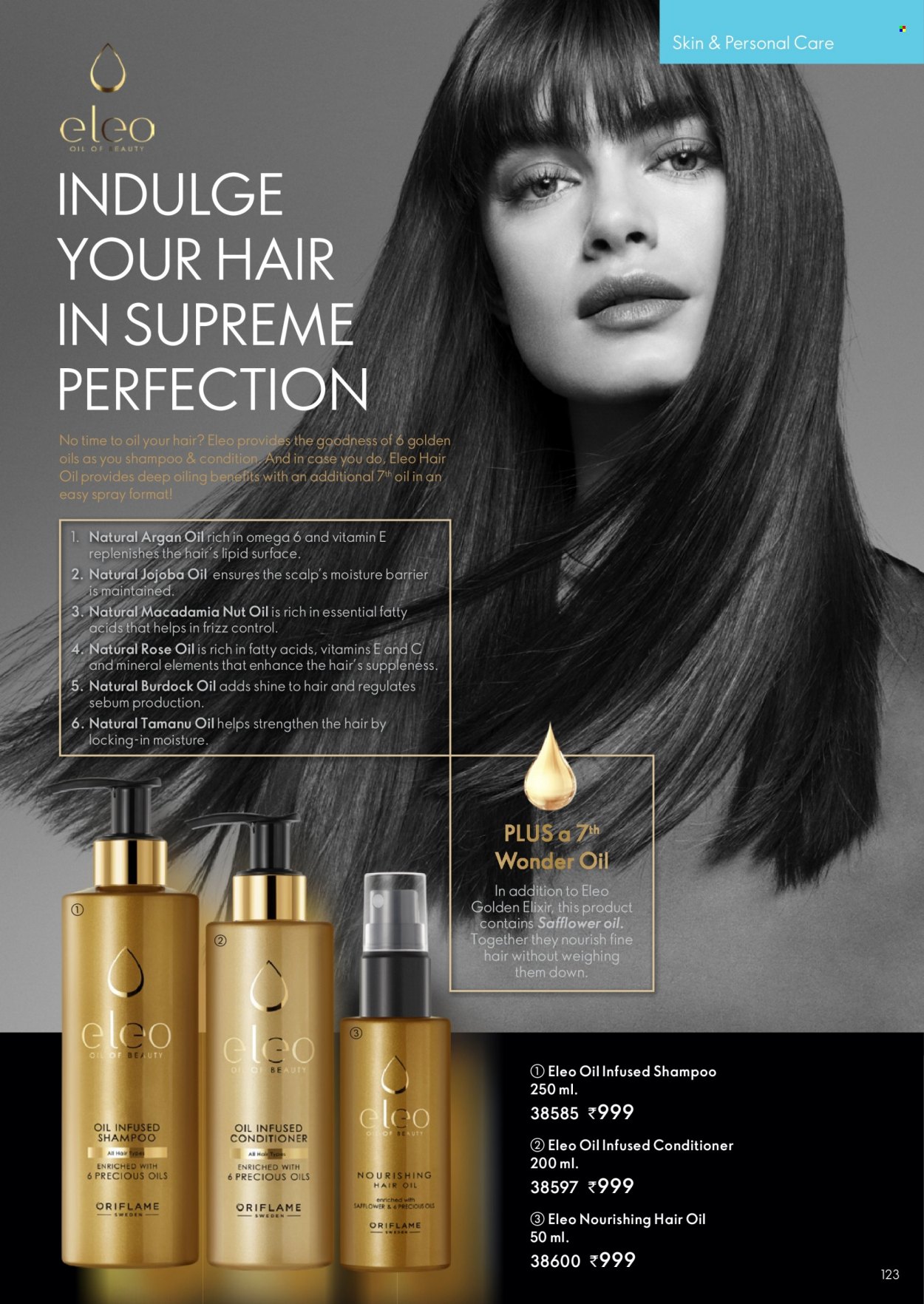 Oriflame offer . Page 123.