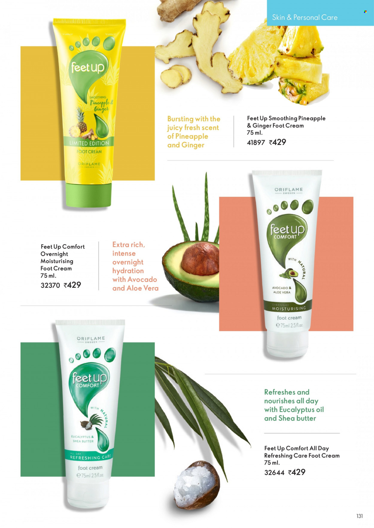 Oriflame offer . Page 131.