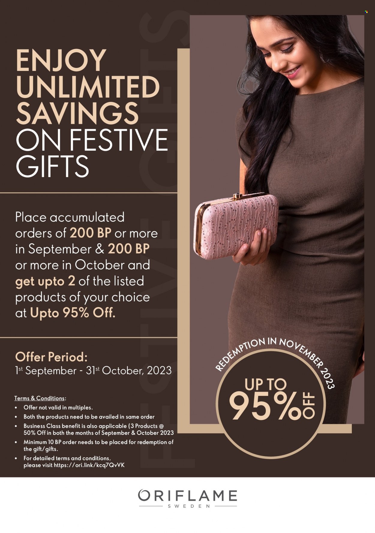 Oriflame offer  - 01.09.2023 - 31.10.2023. Page 1.