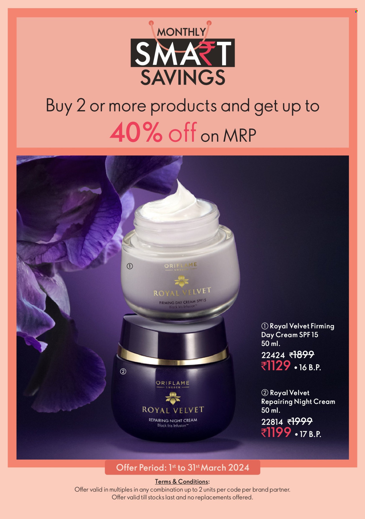 Oriflame offer - 01.03.2024 - 31.03.2024