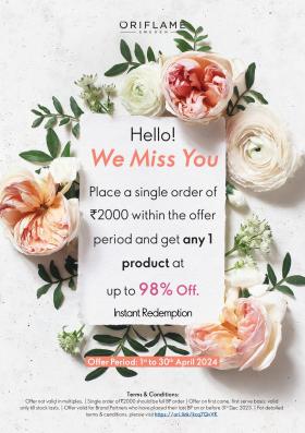 Oriflame - Reactivation Offer
