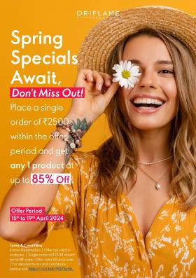 Oriflame - Spring Special Awaits Sales