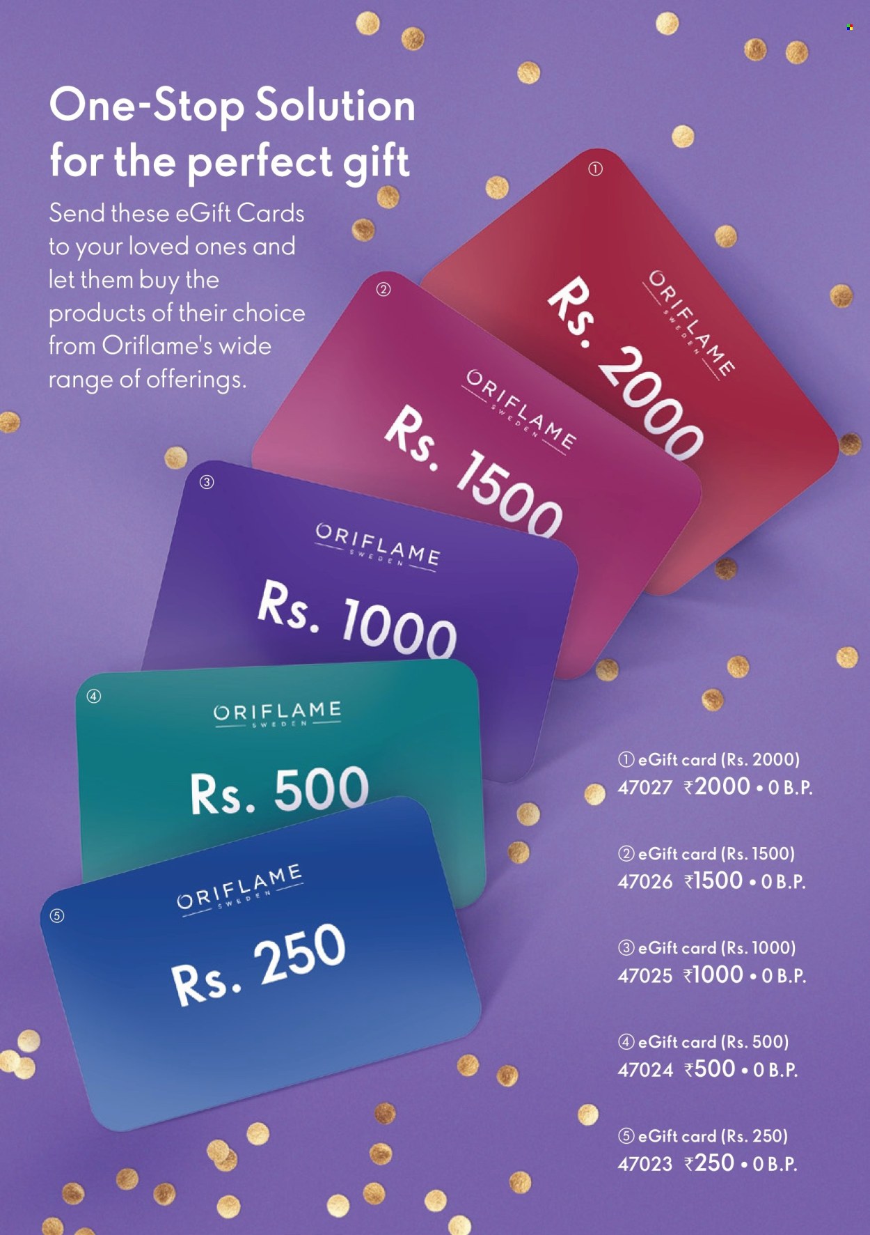 Oriflame offer
