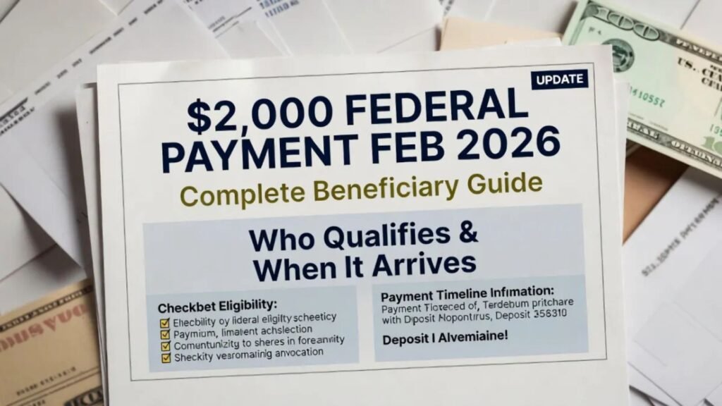 Federal $2,000 Payment